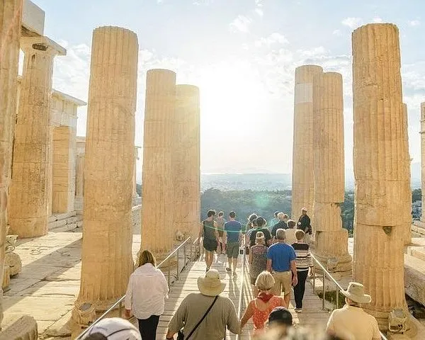 Acropolis monuments & Parthenon Walking Tour with Optional Acropolis Museum 